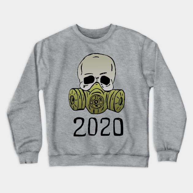 2020 skull mask Crewneck Sweatshirt by LoganJ